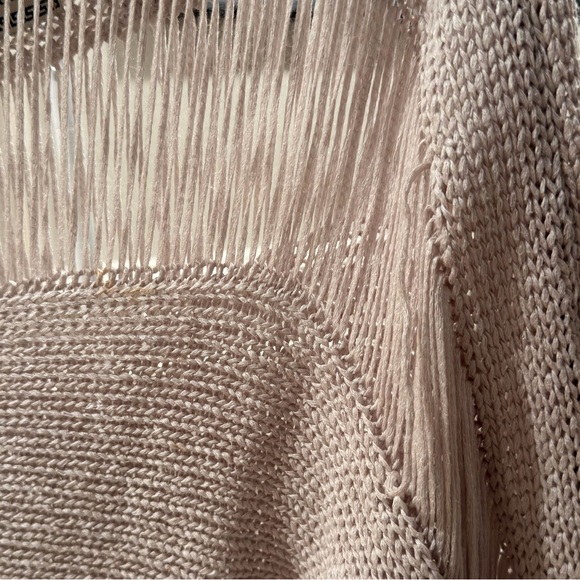 Women's Off-Shoulder Knit Sweater - Beige - Picture 8 of 8